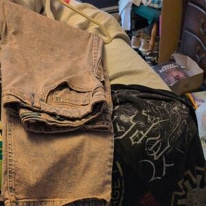 Wild Fable Women's Light Brown Straight Leg Jeans